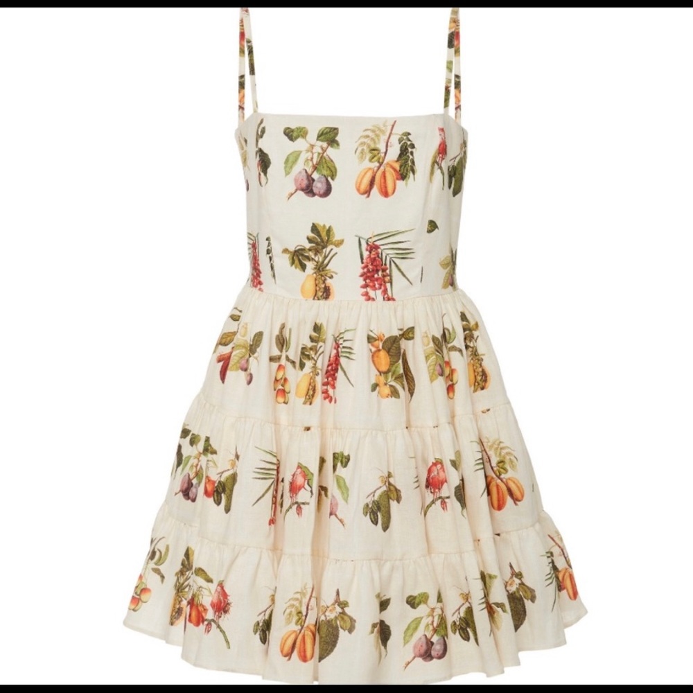 Agua by Agua Bendita Lima Frutas Mini Dress